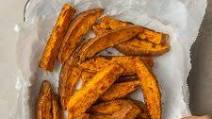 Air Fryer Seasoned Sweet Potato Wedges