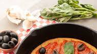 Grain-free, Gluten-free & Vegan Skillet Pizza (Socca) Grain-free, Gluten-free & Vegan Skillet Pizza (Socca)