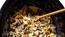 Crock Pot Beef Stroganoff Crock Pot Beef Stroganoff