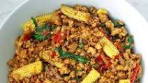 Thai Holy Basil Chicken (Pad Kra Pow Gai) Thai Holy Basil Chicken (Pad Kra Pow Gai)