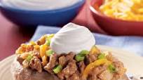 Taco-Stuffed Baked Potatoes Taco-Stuffed Baked Potatoes