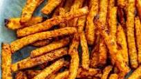 Low Carb Jicama Fries {Air Fryer or Oven} Low Carb Jicama Fries {Air Fryer or Oven}