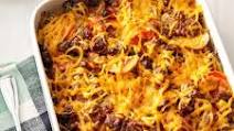 Layered Beef Casserole Layered Beef Casserole