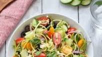 Greek Zucchini Noodle Salad Greek Zucchini Noodle Salad