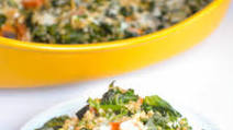 Kale & Roasted Vegetable Quinoa Casserole Kale & Roasted Vegetable Quinoa Casserole