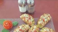 Paneer bruschetta Paneer bruschetta