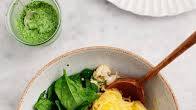 Lemon Pesto Spaghetti Squash Lemon Pesto Spaghetti Squash