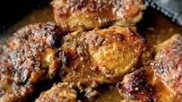 Skillet Jerk Chicken Thighs Skillet Jerk Chicken Thighs