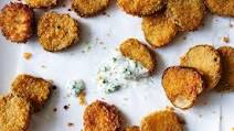 Fried Pickles With Pickled Ranch Dip Fried Pickles With Pickled Ranch Dip