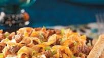 Lighter Hamburger Noodle Casserole Lighter Hamburger Noodle Casserole