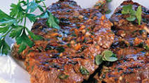 Marinierter schwenkbraten (marinated pork steaks) Marinierter schwenkbraten (marinated pork steaks)