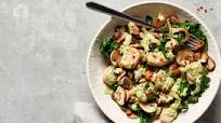 Vegan Potato Gnocchi with Mushrooms and Greens Vegan Potato Gnocchi with Mushrooms and Greens