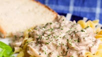 Dairy-Free Beef Stroganoff (with Vegan Option) Dairy-Free Beef Stroganoff (with Vegan Option)