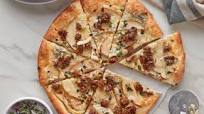 White Pizza with Spicy Sicilian Meatballs White Pizza with Spicy Sicilian Meatballs