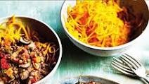 Mushroom & lentil ragù with boodles Mushroom & lentil ragù with boodles
