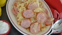 Slow Cooker Sauerkraut and Sausage Recipe Slow Cooker Sauerkraut and Sausage Recipe