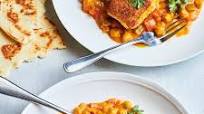 Curried Salmon with Chickpea Tikka Masala Curried Salmon with Chickpea Tikka Masala