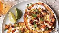 Chipotle Chicken and Corn Tostadas Chipotle Chicken and Corn Tostadas