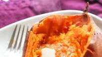 Baked Sweet Potato Recipe In The Microwave Baked Sweet Potato Recipe In The Microwave