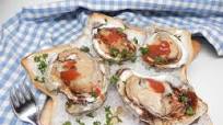 Air Fryer Oysters on the Half Shell Air Fryer Oysters on the Half Shell