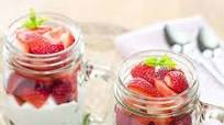 Red, White and Blue Berries and Cream Recipe Red, White and Blue Berries and Cream Recipe