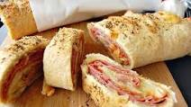 Ham and Cheese Stromboli Ham and Cheese Stromboli