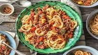 Quick Beef Ragù Spaghetti with Zucchini and Italian Seasonings Quick Beef Ragù Spaghetti with Zucchini and Italian Seasonings