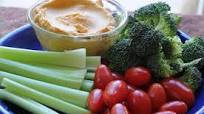 Vegetables With Hummus Tapas Vegetables With Hummus Tapas