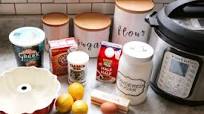 Instant Pot Lemon Bundt Cake Instant Pot Lemon Bundt Cake