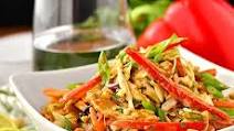 Thai Crunch Salad with Peanut Dressing Thai Crunch Salad with Peanut Dressing