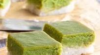 Seri Muka - Coconut Pandan Layer Cake Seri Muka - Coconut Pandan Layer Cake