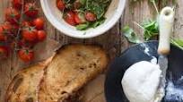 Tomato & Burrata Bruschetta Tomato & Burrata Bruschetta