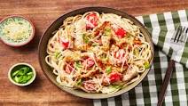 Che Buono Chicken Spaghetti with Grape Tomatoes & Italian Herbs Che Buono Chicken Spaghetti with Grape Tomatoes & Italian Herbs