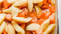 Orange Juice Candied Yams with Apples Orange Juice Candied Yams with Apples