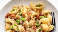 Pasta with Bacon and Peas Pasta with Bacon and Peas