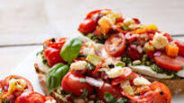 Bruschetta and Fresh Pesto Bruschetta and Fresh Pesto