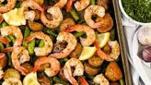 Garlic Butter Sheet Pan Shrimp Garlic Butter Sheet Pan Shrimp