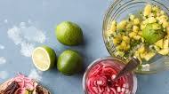 Slow Cooker Barbacoa Beef Tacos with Pickled Onions and Pineapple Pico Slow Cooker Barbacoa Beef Tacos with Pickled Onions and Pineapple Pico