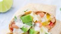 Creamy Avocado Vegetarian Burritos Creamy Avocado Vegetarian Burritos