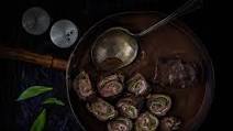 German Beef Rouladen with Gravy German Beef Rouladen with Gravy