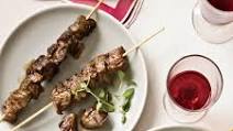 Lamb Skewers with Salsa Verde Lamb Skewers with Salsa Verde