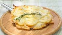 Pizza di patate in padella Pizza di patate in padella
