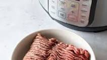 Instant Pot Ground Beef Instant Pot Ground Beef