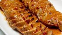 Portuguese Roasted Pork Tenderloin with Sauce Recipe Portuguese Roasted Pork Tenderloin with Sauce Recipe