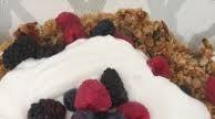 Yogurt Parfait with Nut Free Honey Granola Yogurt Parfait with Nut Free Honey Granola