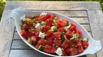 Watermelon and Feta Salad Watermelon and Feta Salad