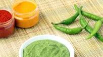 Green Chilli Chutney Recipe Green Chilli Chutney Recipe