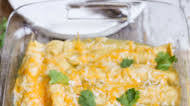 Green Chile Chicken Enchilada Green Chile Chicken Enchilada