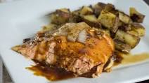 Maple Bourbon Salmon Maple Bourbon Salmon