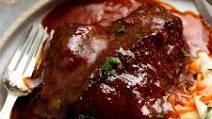 Beef Ribs with Barbecue Sauce - slow cooked short ribs! Beef Ribs with Barbecue Sauce - slow cooked short ribs!